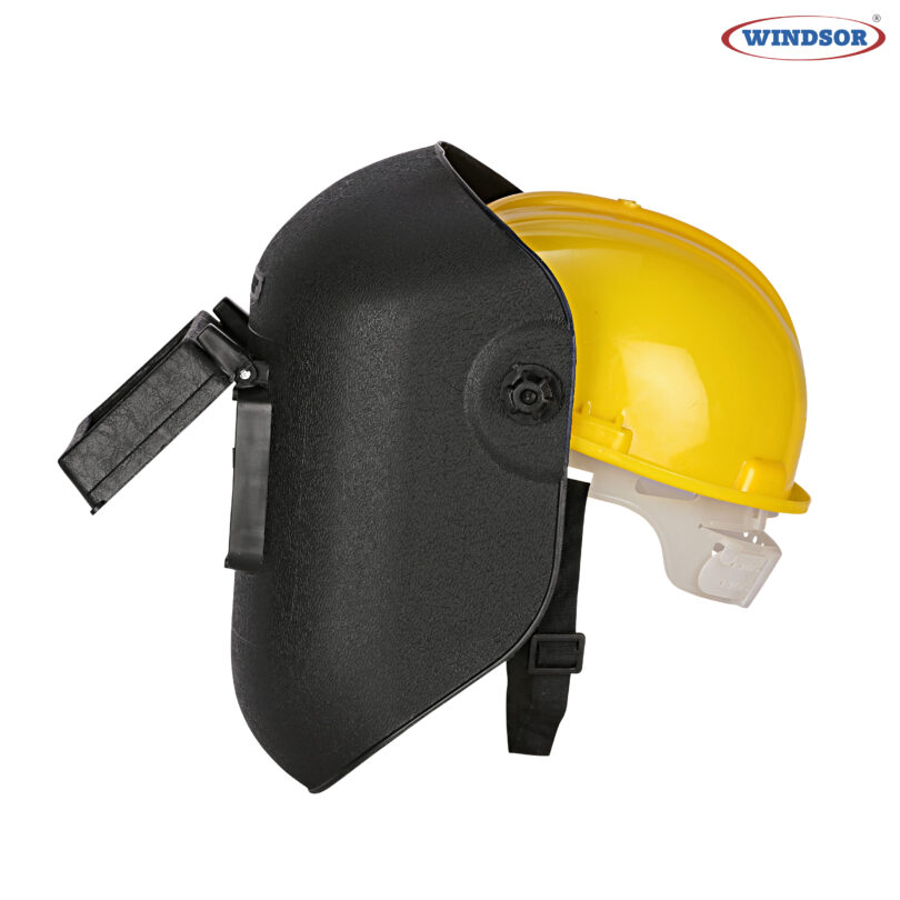 HELMET WITH WELDING FACE SHEILD (1)