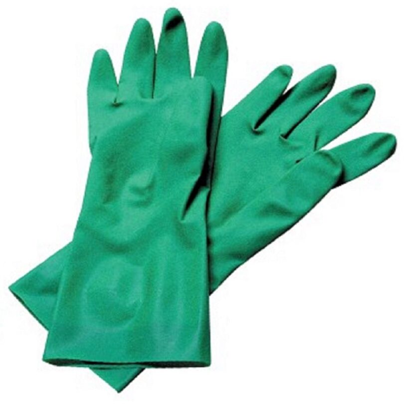 Hand Gloves GREEN NITRILE